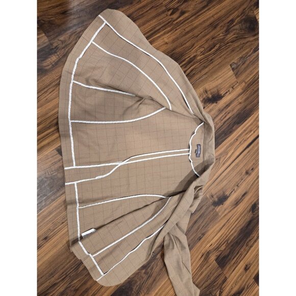 Eddie Bauer Windowpane Plaid Blazer Jacket Stretch Sz 2XL Pinstripe Sleeve - Picture 8 of 13